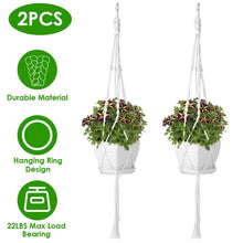 Load image into Gallery viewer, 2-Piece: Plant Hanger Flowerpot Net Bag