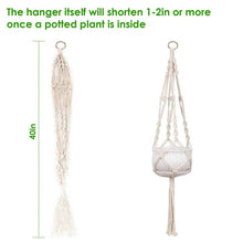 Load image into Gallery viewer, 2-Piece: Plant Hanger Flowerpot Net Bag