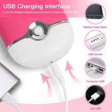 Load image into Gallery viewer, 2-Piece: Rechargeable Handheld Mini Eyelash Fan