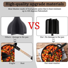 Load image into Gallery viewer, 2-Piece Set: Heat-Resistant Nylon Meat Chopper Set