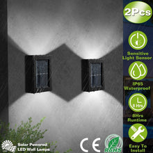 Load image into Gallery viewer, 2-Piece: Solar Deck Outdoor Lights