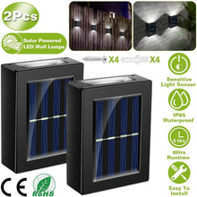 Load image into Gallery viewer, 2-Piece: Solar Deck Outdoor Lights