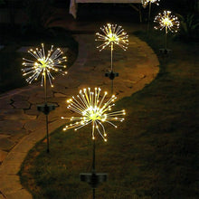 Load image into Gallery viewer, 2-Piece: Solar Powered Starburst Garden Lights