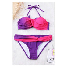 Load image into Gallery viewer, 2-Piece: Women's Tie Dye Swimwear Bikini Set
