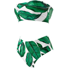 Load image into Gallery viewer, 2-Piece: Women's Tube Top Bikini Swimsuit