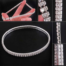 Load image into Gallery viewer, 2-Piece: Women's Twinkle Diamond Anklet