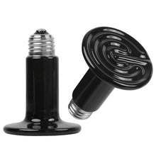 Load image into Gallery viewer, 2-Pieces: 150W Infrared Reptile Heat Lamp No Light Emitting
