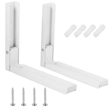 Load image into Gallery viewer, 2-Pieces: Adjustable Wall Mount Microwave Brackets