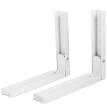 Load image into Gallery viewer, 2-Pieces: Adjustable Wall Mount Microwave Brackets