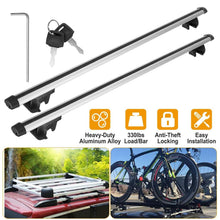 Load image into Gallery viewer, 2-Pieces: Car Roof Top Crossbar Rack