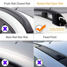 Load image into Gallery viewer, 2-Pieces: Car Roof Top Crossbar Rack
