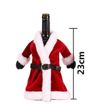 Load image into Gallery viewer, 2-Pieces: Christmas Wine Bottle Cover Merry Christmas Decor
