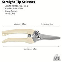 Load image into Gallery viewer, 2-Pieces: Garden Pruning Shears Set Sharp Blades