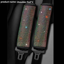 Load image into Gallery viewer, 2-Pieces: Luxury Leather Seat Belt Protectors