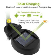 Load image into Gallery viewer, 2-Pieces: Solar Garden Lights Outdoor