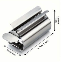 Load image into Gallery viewer, 2-Pieces: Stainless Steel Toothpaste Squeezer