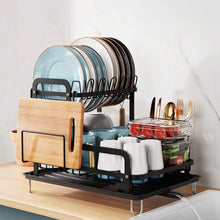 Load image into Gallery viewer, 2-Tier Dish Drying Rack