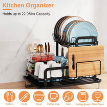 Load image into Gallery viewer, 2-Tier Dish Drying Rack
