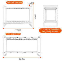 Load image into Gallery viewer, 2-Tier Under Sink Organizer Retractable Space Saving Storage
