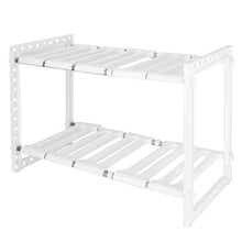 Load image into Gallery viewer, 2-Tier Under Sink Organizer Retractable Space Saving Storage