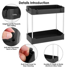 Load image into Gallery viewer, 2-Tier Under Sink Shelf Organizer