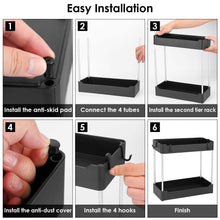 Load image into Gallery viewer, 2-Tier Under Sink Shelf Organizer