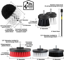 Load image into Gallery viewer, 20-Pack: Holikme Drill Brush Attachments Set