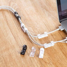 Load image into Gallery viewer, 20-Pack: Self-adhesive Wire Organizer Line Cable Clip