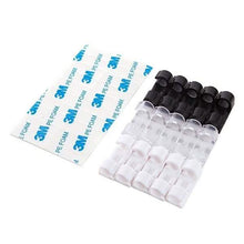 Load image into Gallery viewer, 20-Pack: Self-adhesive Wire Organizer Line Cable Clip
