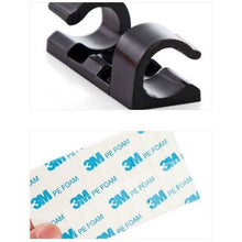Load image into Gallery viewer, 20-Pack: Self-adhesive Wire Organizer Line Cable Clip