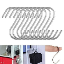 Load image into Gallery viewer, 20-Piece: Household Holder Kitchen Stainless Steel S Shaped Hooks