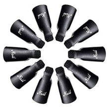 Load image into Gallery viewer, 20-Piece Set: Plastic Acrylic Nail Art Soak Off Cap Clip UV Gel Polish Remover Wrap Tool