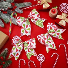 Load image into Gallery viewer, 20-Pieces: Christmas Tree Bow Decorations
