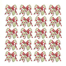 Load image into Gallery viewer, 20-Pieces: Christmas Tree Bow Decorations