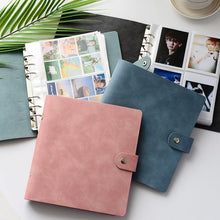 Load image into Gallery viewer, 200 Pockets PVC Portable Photo Album PU Leather Album for Mini photo & Name Card 7s 8 25 50s Album for Photos Book Gifts For Friends And Coin Collectors