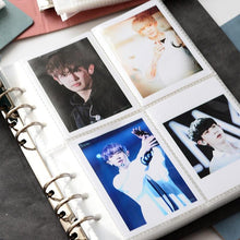 Load image into Gallery viewer, 200 Pockets PVC Portable Photo Album PU Leather Album for Mini photo & Name Card 7s 8 25 50s Album for Photos Book Gifts For Friends And Coin Collectors
