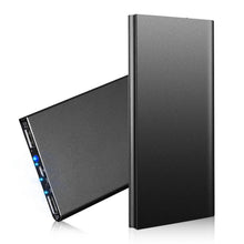 Load image into Gallery viewer, 20000mAh Power Bank Ultra Thin External Battery Pack