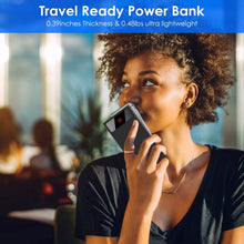 Load image into Gallery viewer, 20,000mAh Power Bank Ultra-thin External Battery Pack