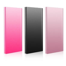 Load image into Gallery viewer, 20000mAh Power Bank Ultra Thin External Battery Pack