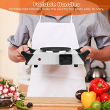 Load image into Gallery viewer, 2000W Electric Burner Portable Coil Heating Hot Plate Stove Countertop
