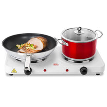 Load image into Gallery viewer, 2000W Portable Double Electric Burner