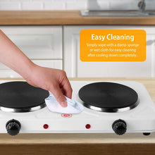 Load image into Gallery viewer, 2000W Portable Double Electric Burner