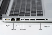 Load image into Gallery viewer, Apple MacBook Pro (15-inch Late 2011) 2.2 GHz intel i7-2675QM 8GB RAM 512GB SSD (Silver)