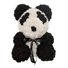 Load image into Gallery viewer, 2021 Cute Artificial Flower Rose of Teddy Bear Christmas Decoration for Home Valentines Women Gifts