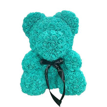 Load image into Gallery viewer, 2021 Cute Artificial Flower Rose of Teddy Bear Christmas Decoration for Home Valentines Women Gifts