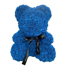 Load image into Gallery viewer, 2021 Cute Artificial Flower Rose of Teddy Bear Christmas Decoration for Home Valentines Women Gifts