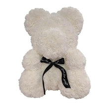 Load image into Gallery viewer, 2021 Cute Artificial Flower Rose of Teddy Bear Christmas Decoration for Home Valentines Women Gifts