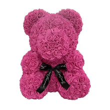 Load image into Gallery viewer, 2021 Cute Artificial Flower Rose of Teddy Bear Christmas Decoration for Home Valentines Women Gifts