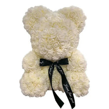 Load image into Gallery viewer, 2021 Cute Artificial Flower Rose of Teddy Bear Christmas Decoration for Home Valentines Women Gifts
