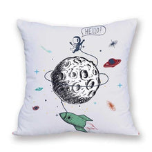 Load image into Gallery viewer, 2021 New Space Home Pillow Universe Sun Planet Pillows Decorative Throw Pillow Cover Universe Outer Space Planets Star Pillow Case Pillow Cushion Covers Decorative Pillow Spaceship Cover